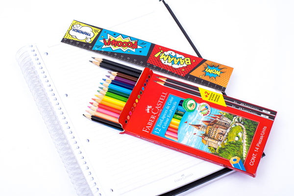 EcoLápices de Colores de 12 +2 EcoLápices grafito