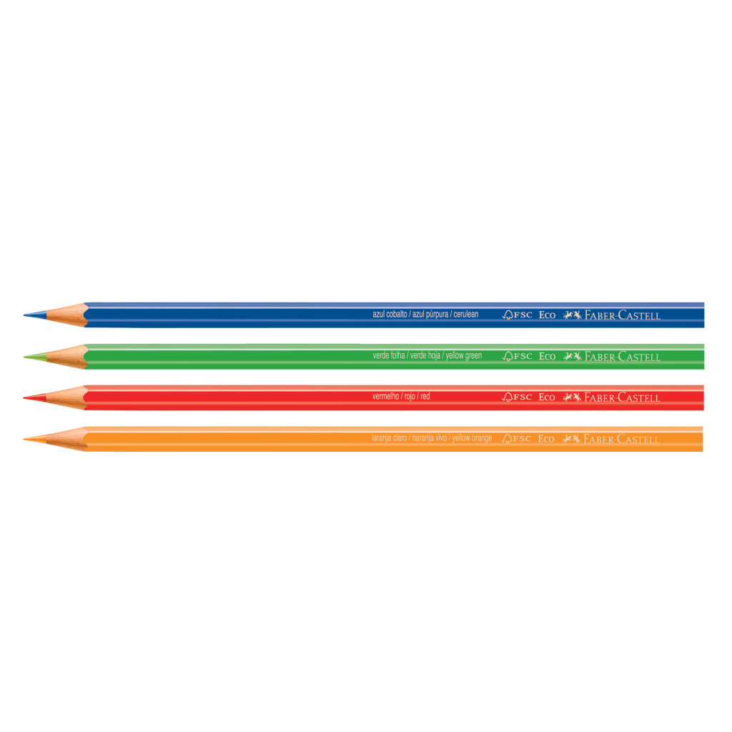 EcoLápices de Colores de 48 + 1 sacapuntas