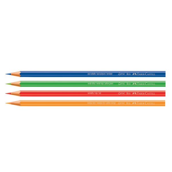 EcoLápices de Colores de 48 + 1 sacapuntas
