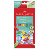 EcoLápices de Colores de 12 acuarelables + 1 pincel + 1 Sacapuntas