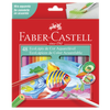 EcoLápices de Colores de 48 acuarelables + 1 pincel + 1 Sacapuntas