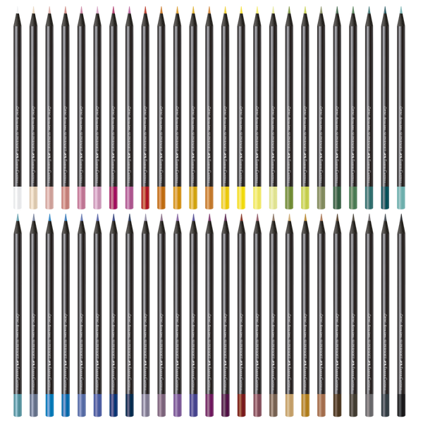 EcoLápices de Colores Supersoft de 50 colores