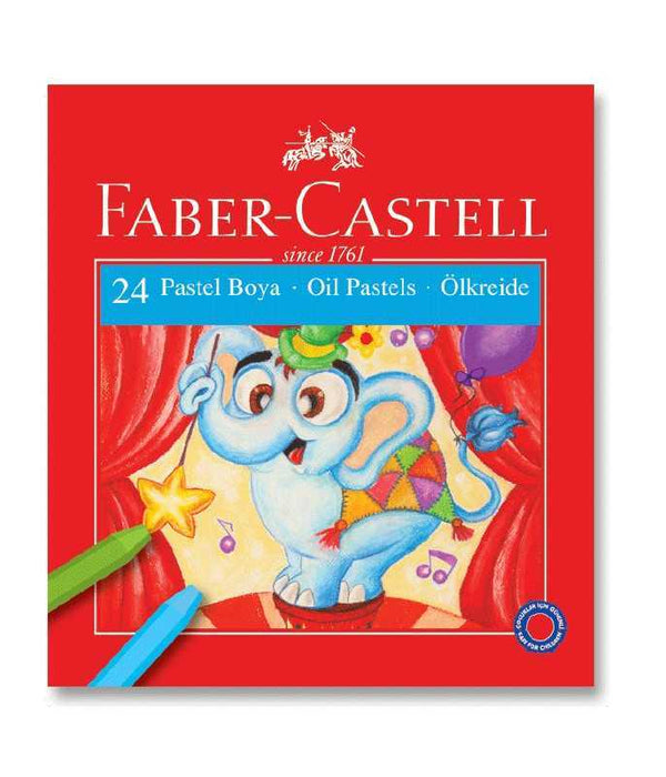 Tiza Pastel de 24 colores al oleo