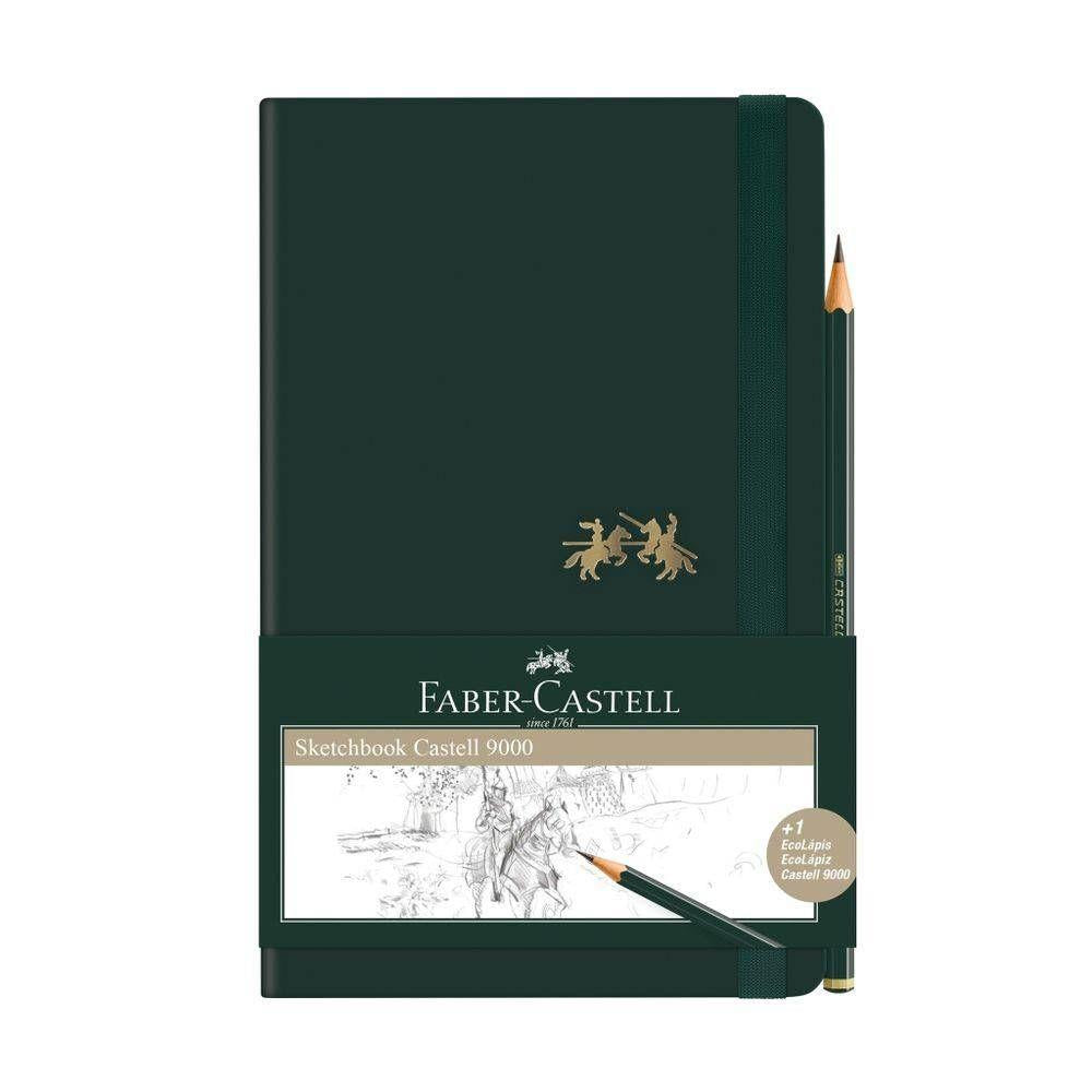 Libreta con 80 hojas sin rayas + 1 EcoLápiz 9000