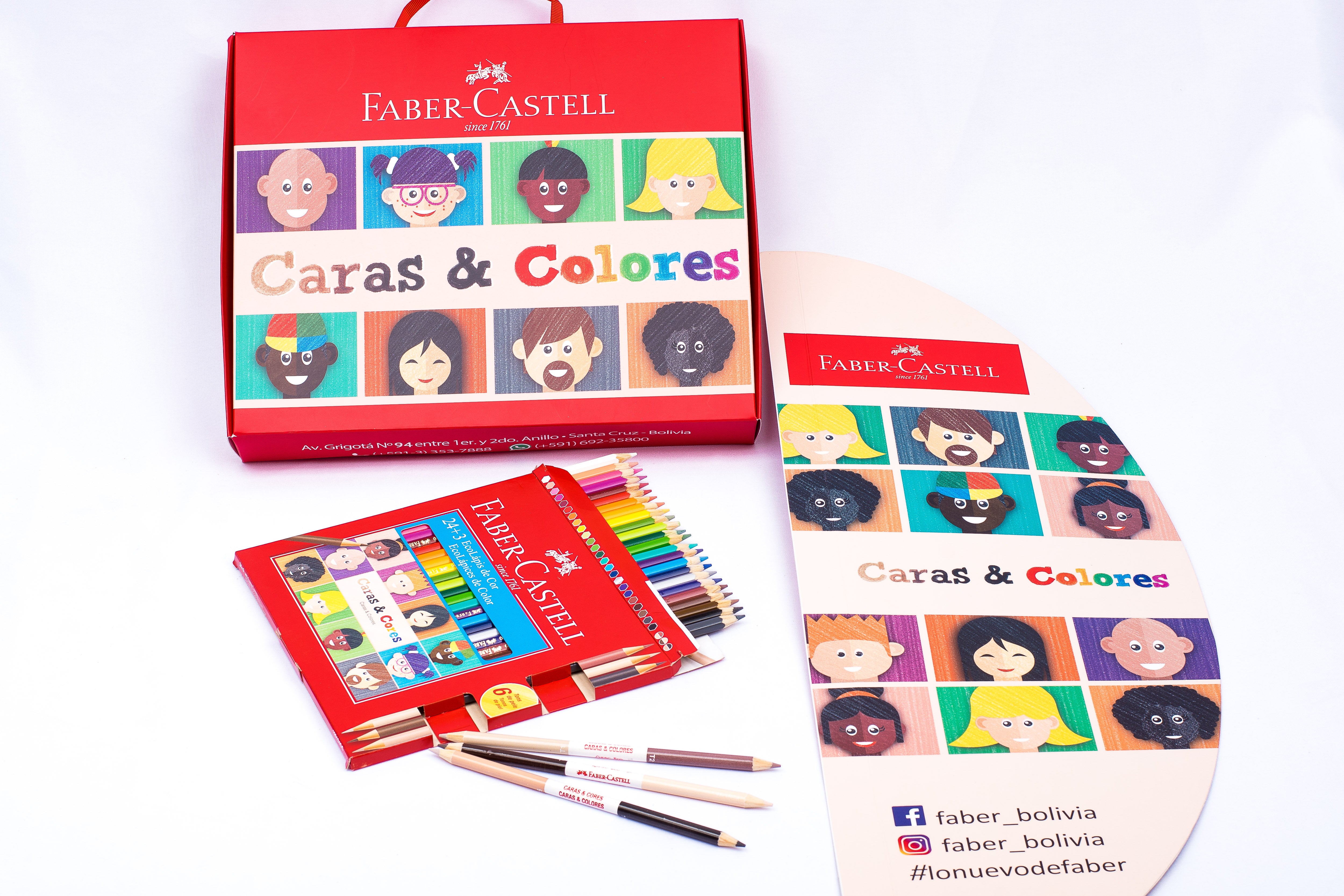 EcoLápices de Colores de 24 Caras y Colores